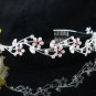 Elegance Headpiece;Dancer Opera Tiara;Wedding Silver Tiara;Bridal imperial#5305