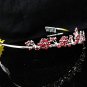 Elegance Headpiece;Dancer Opera Tiara;Wedding Silver Tiara;Bridal imperial#584r