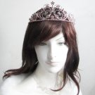 Elegance Headpiece;Dancer Opera Tiara;Wedding Silver Tiara;Bridal imperial#37r
