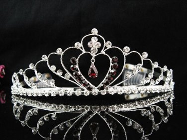 Elegance Headpiece;Dancer Opera Tiara;Wedding Silver Tiara;Bridal imperial#960R