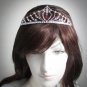 Elegance Headpiece;Dancer Opera Tiara;Wedding Silver Tiara;Bridal imperial#960R
