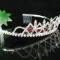 Elegance Headpiece;Dancer Opera Tiara;Wedding Silver Tiara;Bridal imperial#432r