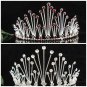 Huge Elegance Headpiece;Opera Tiara;Wedding Silver Tiara;Bridal imperial#490s