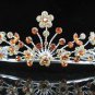 Opera Tiara;Elegance Headpiece;Wedding Silver Tiara;Bridal imperial#395y