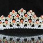 Dancer Opera Tiara;Elegance Headpiece;Wedding Silver Tiara;Bridal imperial#407y
