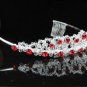 Dancer Opera Tiara;Elegance Headpiece;Wedding Silver Tiara;Bridal imperial#432r