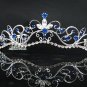 Dancer Opera Tiara;Elegance Headpiece;Wedding Silver Tiara;Bridal imperial#11ry