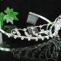 Dancer Opera Tiara;Delicate Headpiece;Wedding Silver Tiara;Bridal imperial#960