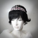Elegance Headpiece;Dancer Opera Tiara;Wedding Silver Tiara;Bridal imperial#1062