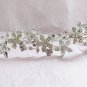 Silver Fancy Headband;Dancer Opera Tiara;Wedding Silver Tiara;Bridal imperial#4735