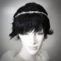 Silver Fancy Headband;Dancer Opera Tiara;Wedding Silver Tiara;Bridal imperial#78GR