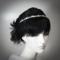 Silver Fancy Headband;Dancer Opera Tiara;Wedding Silver Tiara;Bridal imperial#78GR