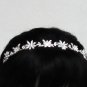 Fancy Silver Headband;Dancer Opera Tiara;Wedding Silver Tiara;Bridal imperial#1207