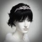 Fancy Silver Headband;Dancer Opera Tiara;Wedding Silver Tiara;Bridal imperial#1255
