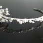 Fancy Silver Headband;Dancer Opera Tiara;Wedding Silver Tiara;Bridal imperial#1261