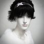 Fancy Silver Headband;Dancer Opera Tiara;Wedding Silver Tiara;Bridal imperial#997