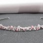 Fancy Silver Headband;Dancer Opera Tiara;Wedding Silver Tiara;Bridal imperial#64p