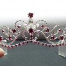 Fancy Silver Headband;Dancer Opera Tiara;Wedding Silver Tiara;Bridal imperial#11ar