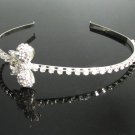 Fancy Silver Headband;Dancer Opera Tiara;Wedding Silver Tiara;Bridal imperial#1038
