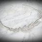 Silver Fancy Headpiece;Dancer Opera Tiara;Wedding Silver Tiara;Bridal imperial#4410