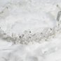 Fancy Silver Headpiece;Dancer Opera Tiara;Wedding Silver Tiara;Bridal imperial#7128