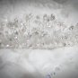 Fancy Silver Headpiece;Dancer Opera Tiara;Wedding Silver Tiara;Bridal imperial#7783