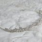 Fancy Silver Headpiece;Dancer Opera Tiara;Wedding Silver Tiara;Bridal imperial#8393