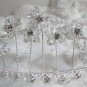 Fancy Silver Headpiece;Dancer Opera Tiara;Wedding Silver Tiara;Bridal imperial#8929