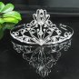 Fancy Silver Headpiece;Dancer Opera Tiara;Wedding Silver Tiara;Bridal imperial#871