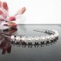 Fancy Silver Headband;Dancer Opera Tiara;Wedding Silver Tiara;Bridal imperial#028