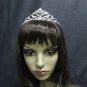 Silver Fancy Headpiece;Dancer Opera Tiara;Wedding Silver Tiara;Bridal imperial#1316