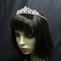 Silver Fancy Headpiece;Dancer Opera Tiara;Wedding Silver Tiara;Bridal imperial#1315
