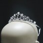 Silver Fancy Headpiece;Dancer Opera Tiara;Wedding Silver Tiara;Bridal imperial#635