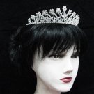 Silver Fancy Headband;Dancer Opera Tiara;Wedding Silver Tiara;Bridal imperial#2581