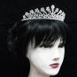 Silver Fancy Headband;Dancer Opera Tiara;Wedding Silver Tiara;Bridal imperial#2581