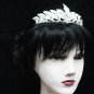 Wedding Silver Tiara;Fancy Headpiece;Fashion Dancer Opera Tiara;Bridal imperial#2061