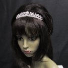 Wedding Silver Tiara;Fancy Headpiece;Fashion Dancer Opera Tiara;Bridal imperial#1204