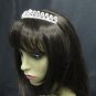 Wedding Silver Tiara;Fancy Headpiece;Fashion Dancer Opera Tiara;Bridal imperial#1204