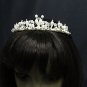Silver Fancy Headpiece;Dancer Opera Tiara;Wedding Silver Tiara;Bridal imperial#1692