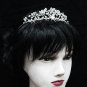Wedding Silver Tiara;Fancy Headpiece;Fashion Dancer Opera Tiara;Bridal imperial#1204