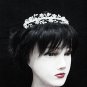 Wedding Silver Tiara;Fancy Headpiece;Fashion Dancer Opera Tiara;Bridal imperial#1195