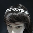 Wedding Silver Headband;Fancy Headpiece;Fashion Dancer Opera Tiara;Bridal imperial#874