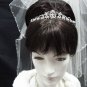 Wedding Silver Headband;Fancy Headpiece;Fashion Dancer Opera Tiara;Bridal imperial#901