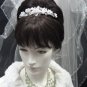 Wedding Silver Headband;Fancy Headpiece;Fashion Dancer Opera Tiara;Bridal imperial#LP113