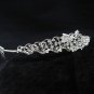 Elegance Wedding Silver Regal;Fancy Headpiece;Fashion Dancer Opera Tiara;Bridal imperial#580