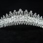 Elegance Wedding Silver Regal;Fancy Headpiece;Fashion Dancer Opera Tiara;Bridal imperial#617