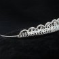 Elegance Wedding Silver Regal;Fancy Headpiece;Fashion Dancer Opera Tiara;Bridal imperial#1878