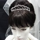 Elegance Wedding Silver Regal;Fancy Headpiece;Fashion Dancer Opera Tiara;Bridal imperial#2083