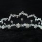 Elegance Wedding Silver Regal;Fancy Headpiece;Fashion Dancer Opera Tiara;Bridal imperial#2083