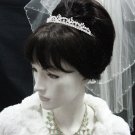 Elegance Wedding Silver Regal;Fancy Headpiece;Fashion Dancer Opera Tiara;Bridal imperial#2420